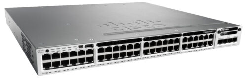 Cisco Catalyst WS-C3850-48F-L network switch Managed Power over Ethernet (PoE) Black, Grey - Refurbished