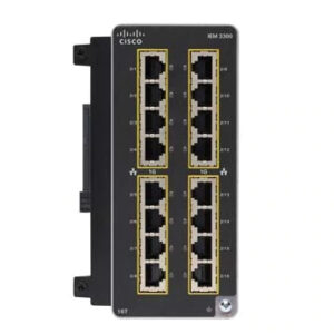Cisco Catalyst IE3300 Managed L2 Gigabit Ethernet (10/100/1000) Black