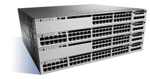 Cisco Catalyst WS-C3850-12X48U-E network switch Managed Power over Ethernet (PoE) Black, Grey - Refurbished
