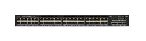 Cisco Catalyst C1-WS3650-48FD/K9 network switch Managed L3 Gigabit Ethernet (10/100/1000) Power over Ethernet (PoE) 1U Black - Refurbished