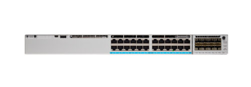 Cisco Catalyst C9300-24P-E network switch Managed L2/L3 Gigabit Ethernet (10/100/1000) Power over Ethernet (PoE) 1U Grey - Refurbished
