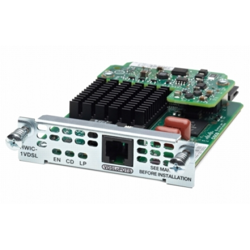 Cisco 1-port VDSL2/ADSL2+ EHWIC network switch module