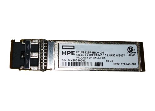 HPE 8Gb Short Wave Fibre Channel SFP+ 1 Pack Transceiver - Refurbished