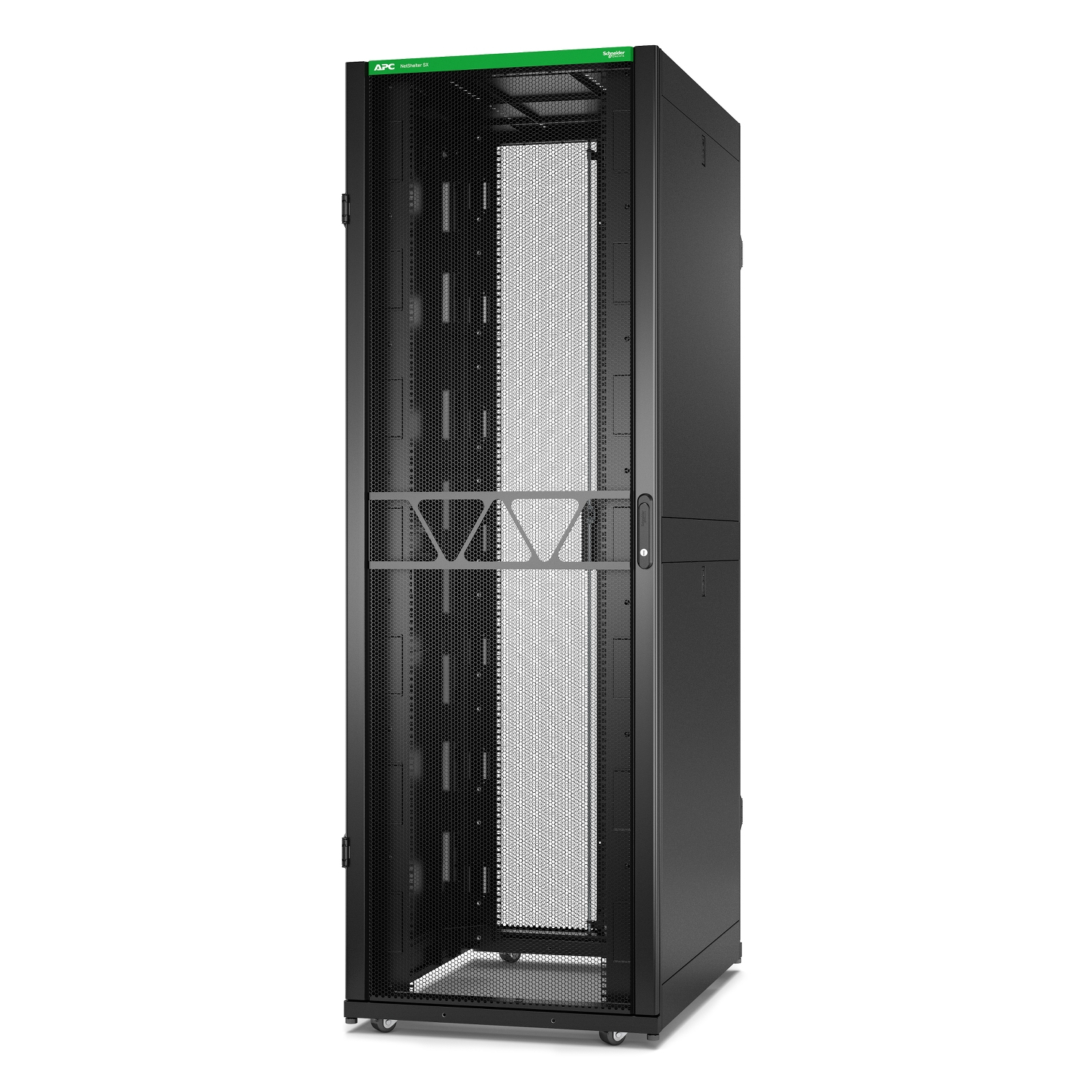 APC NetShelter SX Server Rack Gen 2, 48U, 2258H x 750W x 1070D mm, with ...