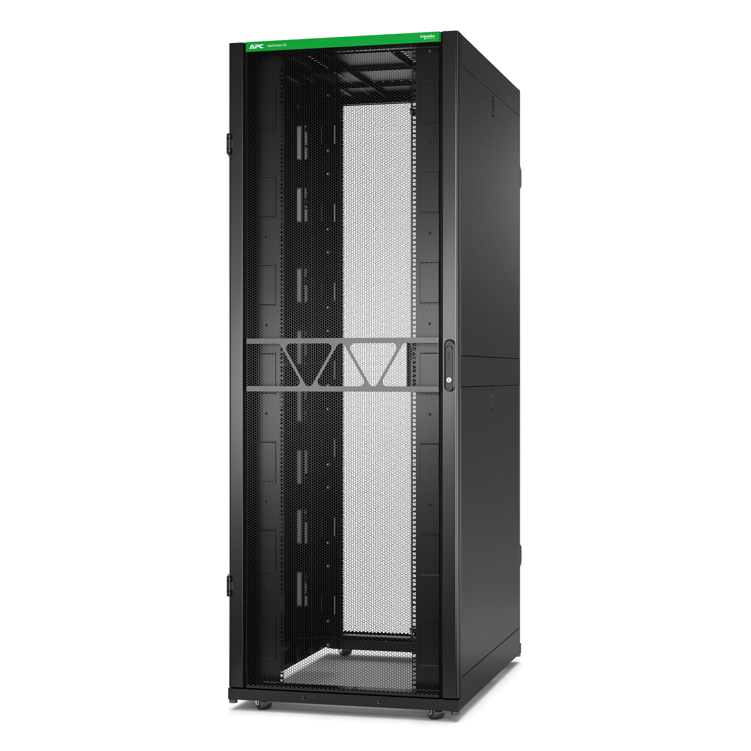 APC NetShelter SX Server Rack Gen 2, 48U, 2258H x 800W x 1200D mm, with ...
