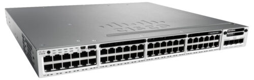 Cisco Catalyst WS-C3850-48T-S network switch Managed L3 Gigabit Ethernet (10/100/1000) Black, Grey - Refurbished