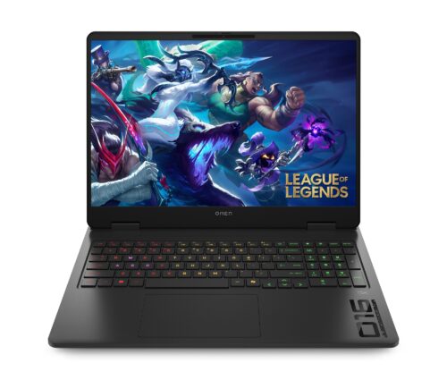 HP OMEN Gaming 16-ap0006na Copilot+ PC AMD Ryzen™ AI 5 340 Laptop 40.6 cm (16") 2K 16 GB DDR5-SDRAM 1 TB SSD NVIDIA® GeForce RTX™ 5050 Wi-Fi 6E (802.11ax) Windows 11 Home Black