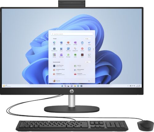 HP 27-cr0037na AMD Ryzen™ 7 7730U 68.6 cm (27") 1920 x 1080 pixels All-in-One PC 16 GB DDR4-SDRAM 1 TB SSD Windows 11 Home Wi-Fi 6 (802.11ax) Black