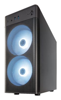 ERAZER Recon P40 (MD 340026) EU Intel® Core™ i5 i5-14400 16 GB DDR4-SDRAM 1 TB SSD NVIDIA GeForce RTX 5060 Windows 11 Home Tower PC Black
