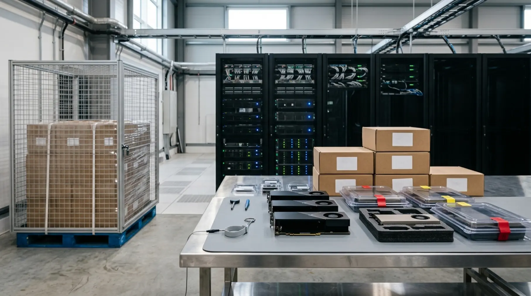 ESD workbench with AI accelerators.
